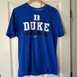 Blue Dri Fit Nike Basketball Duke T Shirt